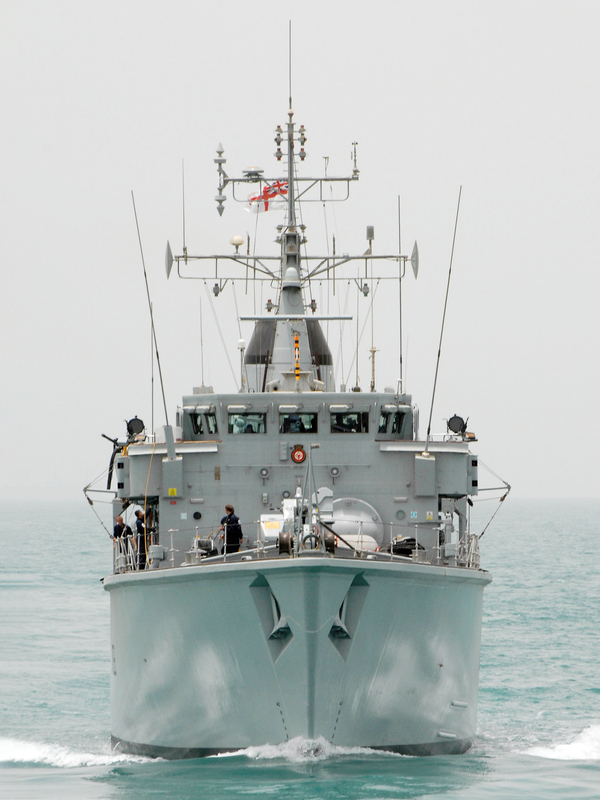 HMS Atherstone M38 Hunt Class Minehunter June 2009