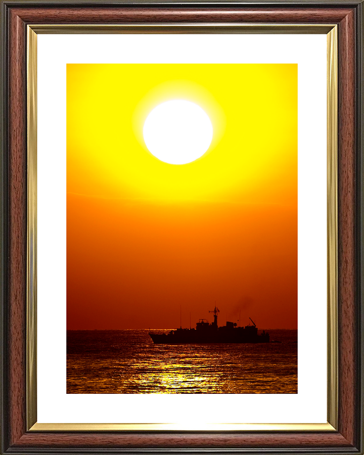HMS Pembroke M107 Sandown Class Minehunter December 2010 Photo Print - Posters, Prints, & Visual Artwork - by Hampshire Prints (image 8 of 9)