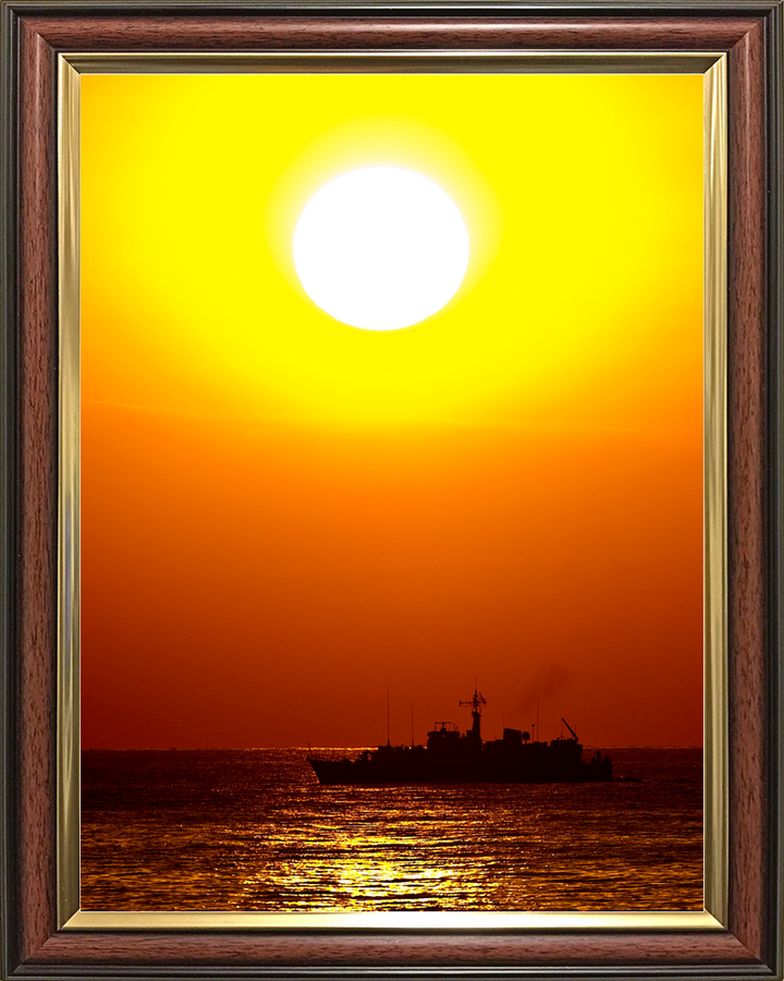 HMS Pembroke M107 Sandown Class Minehunter December 2010 Photo Print - Posters, Prints, & Visual Artwork - by Hampshire Prints (image 9 of 9)