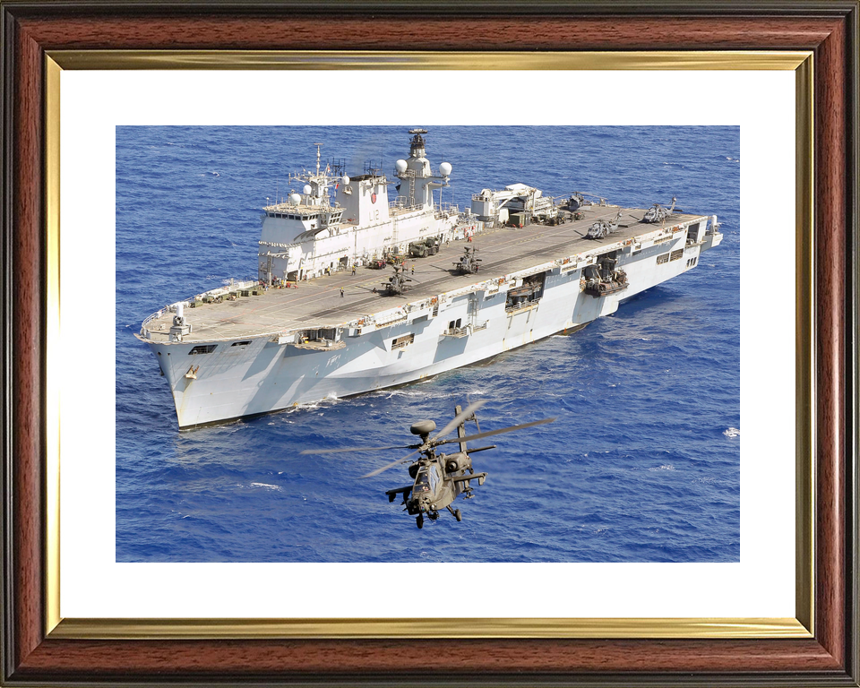 HMS Ocean L12 Landing Platform Helicopter July 2011 Photo Print - Posters, Prints, & Visual Artwork - by Hampshire Prints (image 8 of 9)