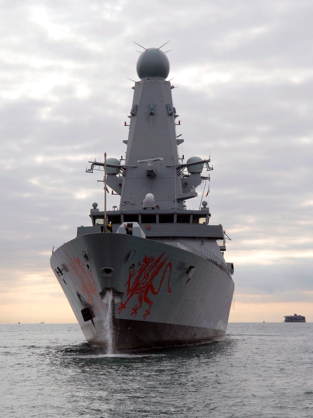 HMS Dragon (D35) Photo Print - Entering Portsmouth 2011 - Royal Navy Type 45 Destroyer Hampshire Prints 6 x 4 No Frame No
