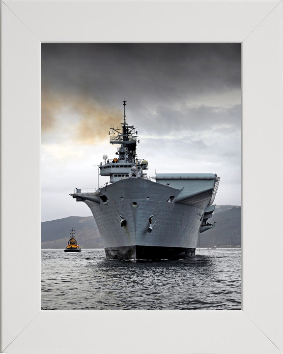 HMS Illustrious (R06) Royal Navy Invincible Class Aircraft Carrier Loch Long 2012 Photo Print Wall Art Decor - Posters, Prints, & Visual Artwork - by Hampshire Prints (image 5 of 9)