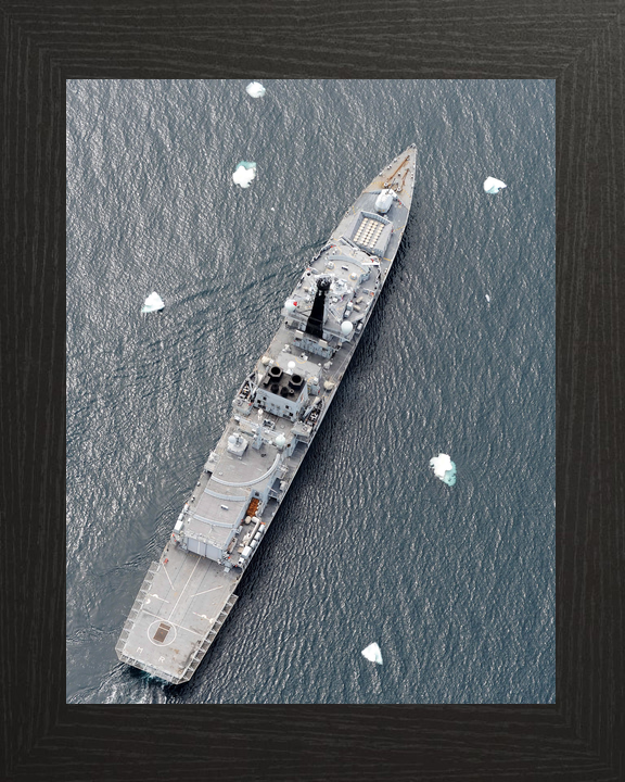 HMS Montrose F236 Type 23 Frigate December 2011 Photo Print - Posters, Prints, & Visual Artwork - by Hampshire Prints (image 3 of 9)