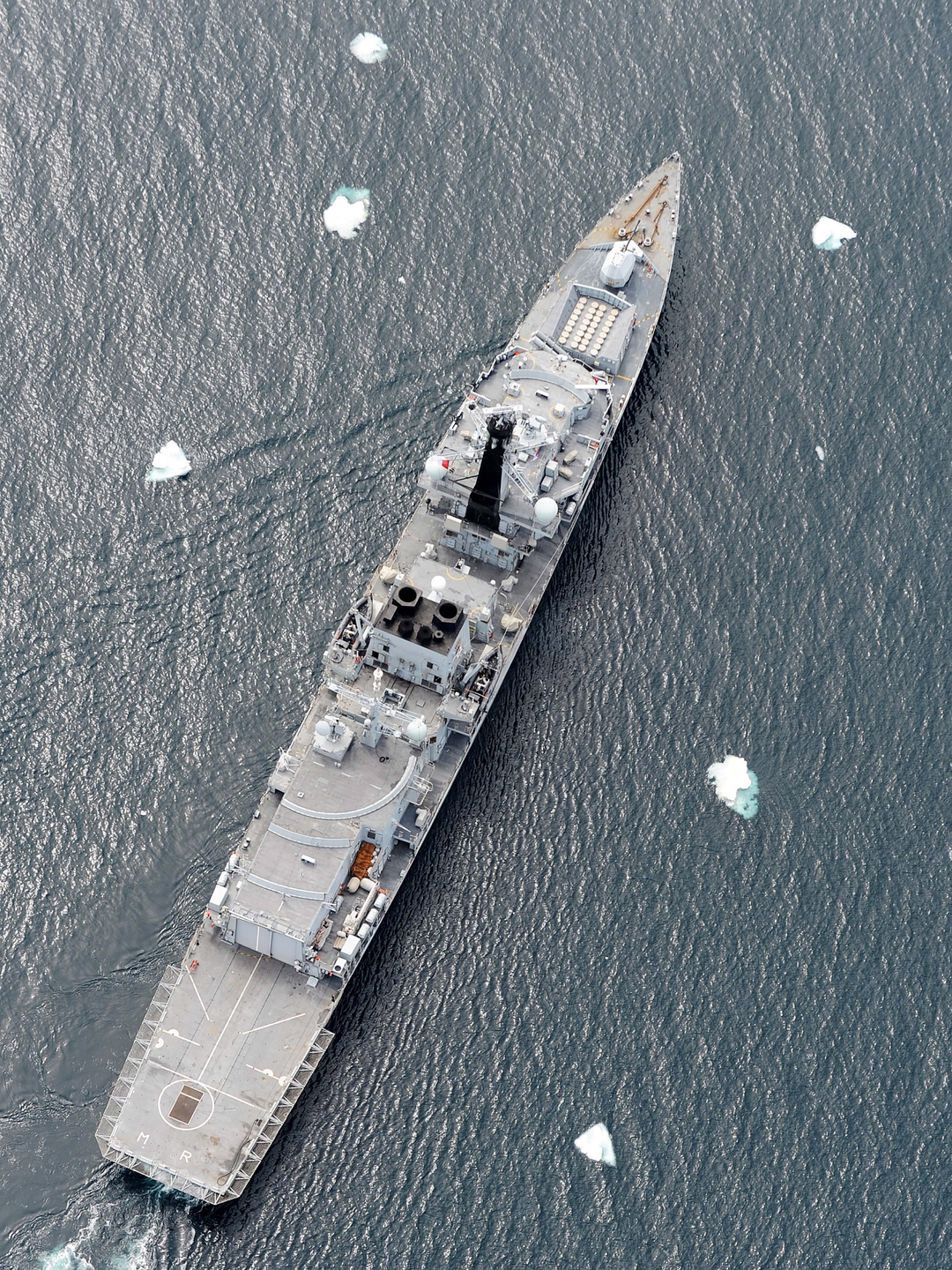 HMS Montrose F236 Type 23 Frigate December 2011 Photo Print - Posters, Prints, & Visual Artwork - by Hampshire Prints (image 1 of 9)