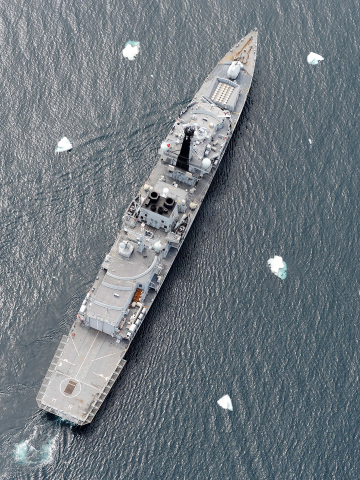 HMS Montrose (F236) Photo Print - South Atlantic 2011 - Royal Navy Type 23 Frigate Hampshire Prints 6 x 4 No Frame No