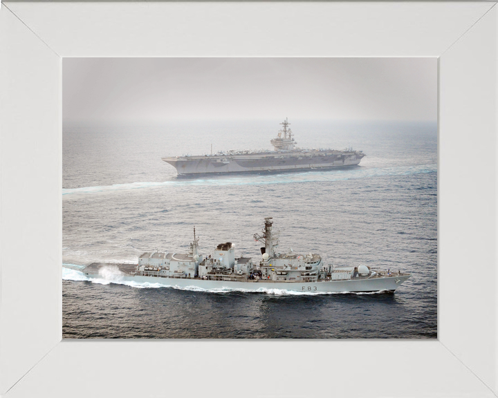 HMS St Albans F83 Type 23 Frigate September 2011 With USS George W Bush