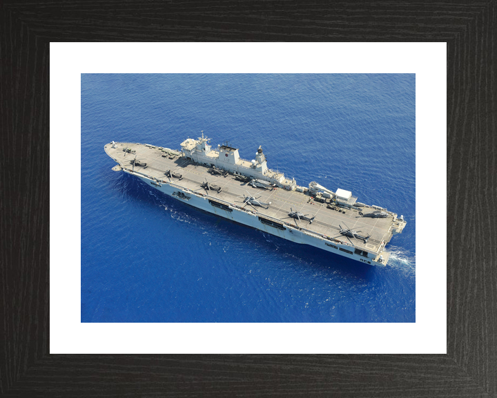 HMS Ocean L12 Landing Platform Helicopter August 2011 Photo Print - Posters, Prints, & Visual Artwork - by Hampshire Prints (image 2 of 9)