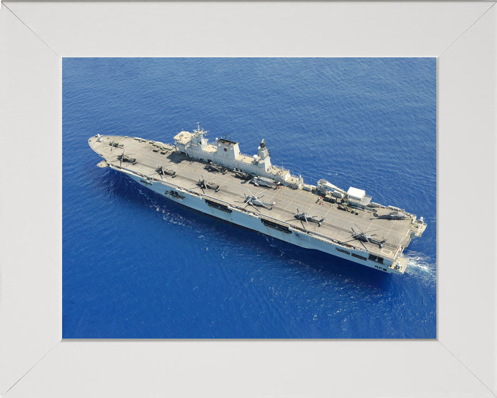 HMS Ocean L12 Landing Platform Helicopter August 2011 Photo Print - Posters, Prints, & Visual Artwork - by Hampshire Prints (image 5 of 9)