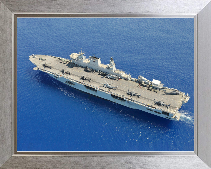 HMS Ocean L12 Landing Platform Helicopter August 2011 Photo Print - Posters, Prints, & Visual Artwork - by Hampshire Prints (image 7 of 9)