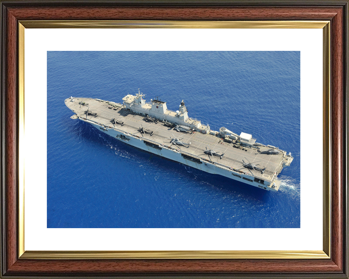 HMS Ocean L12 Landing Platform Helicopter August 2011 Photo Print - Posters, Prints, & Visual Artwork - by Hampshire Prints (image 8 of 9)