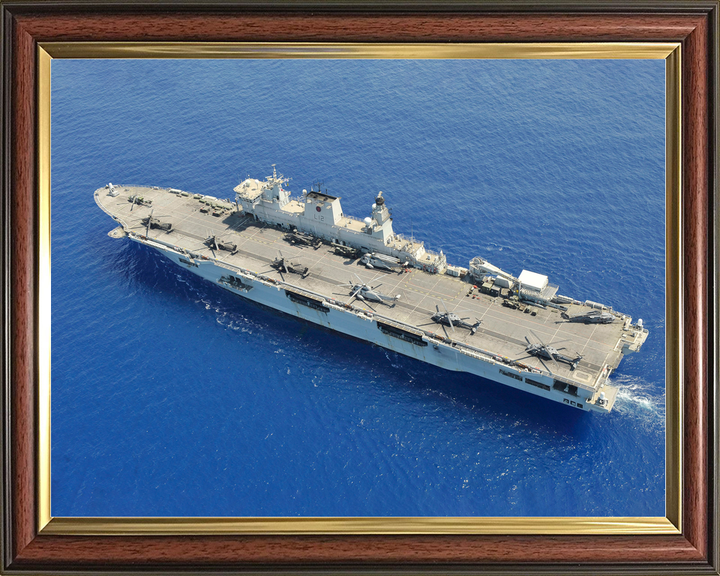HMS Ocean L12 Landing Platform Helicopter August 2011 Photo Print - Posters, Prints, & Visual Artwork - by Hampshire Prints (image 9 of 9)