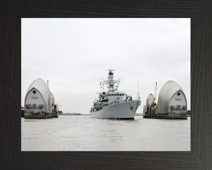 HMS Westminster F237 Type 23 Frigate February 2011 Thames Barrier Photo Print - Posters, Prints, & Visual Artwork - by Hampshire Prints (image 3 of 9)