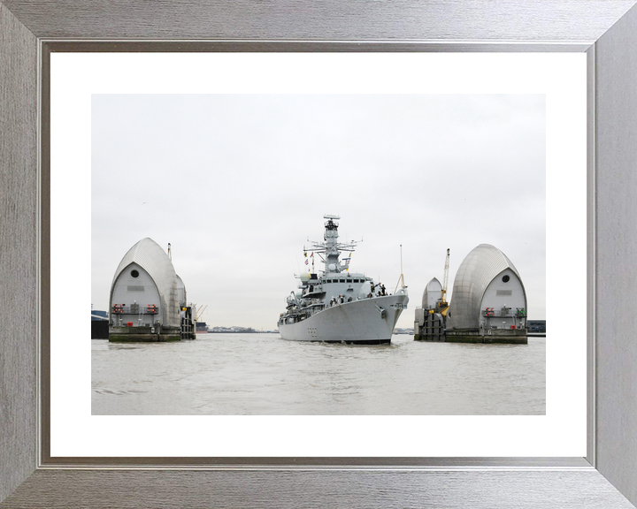 HMS Westminster F237 Type 23 Frigate February 2011 Thames Barrier Photo Print - Posters, Prints, & Visual Artwork - by Hampshire Prints (image 6 of 9)