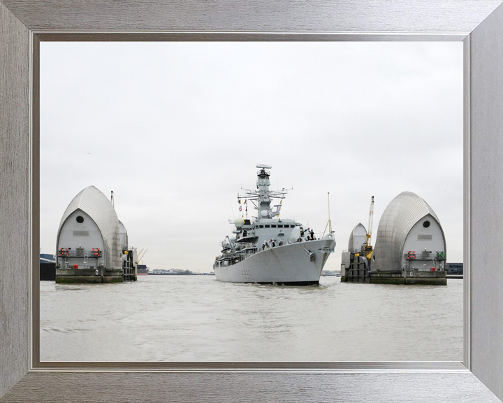 HMS Westminster F237 Type 23 Frigate February 2011 Thames Barrier Photo Print - Posters, Prints, & Visual Artwork - by Hampshire Prints (image 7 of 9)