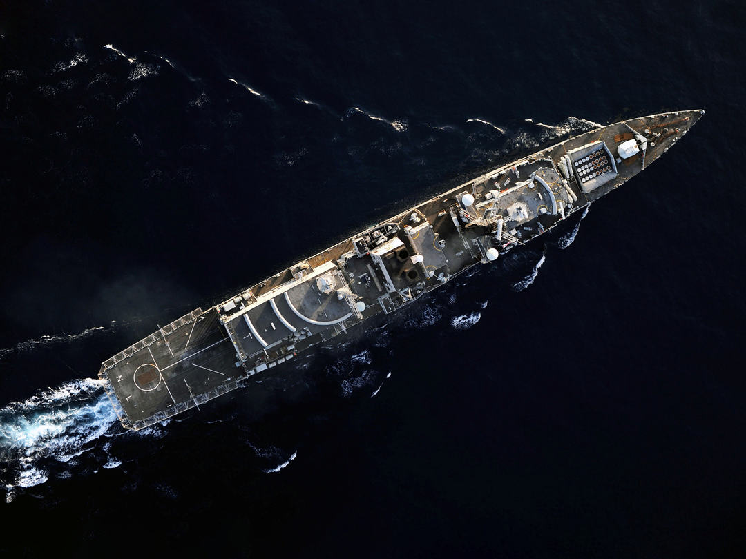 HMS Northumberland (F238) Photo Print - From Above 2008 - Royal Navy Type 23 Frigate Hampshire Prints 6 x 4 No Frame No