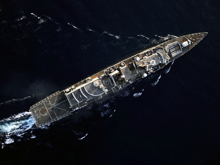 HMS Northumberland (F238) Photo Print - From Above 2008 - Royal Navy Type 23 Frigate Hampshire Prints 6 x 4 No Frame No