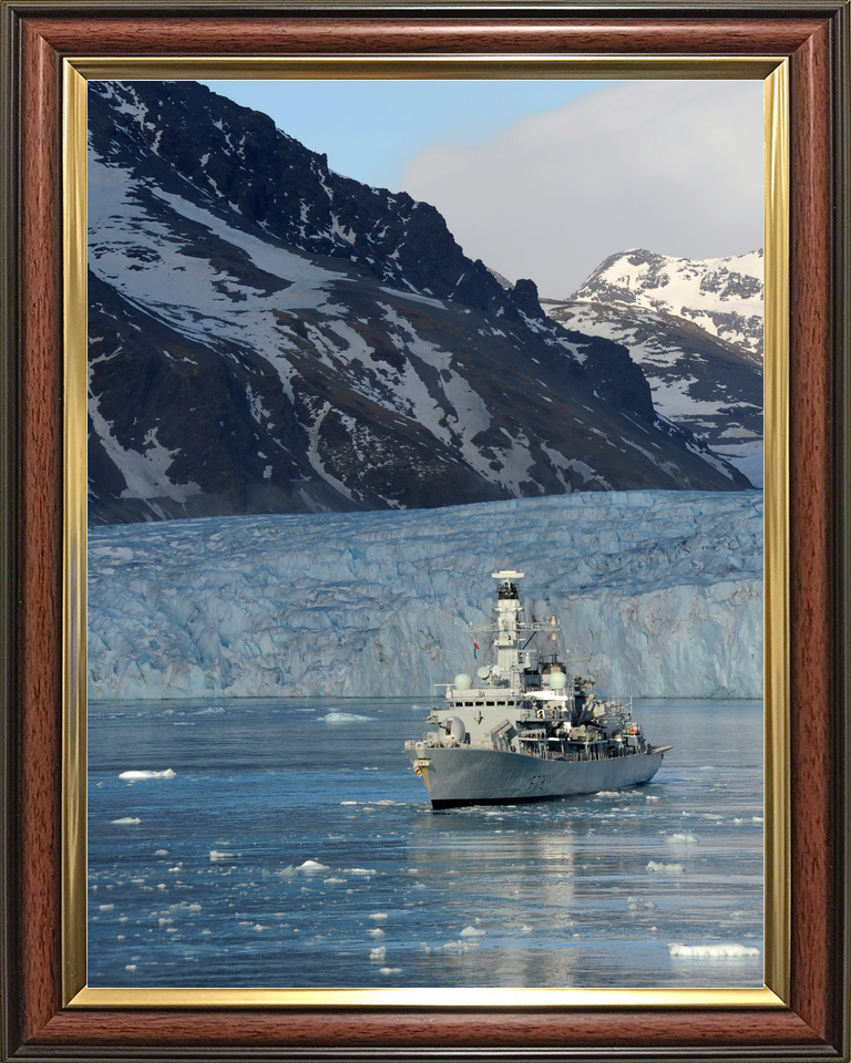HMS Portland F79 Type 23 Frigate July 2010 South Georgia