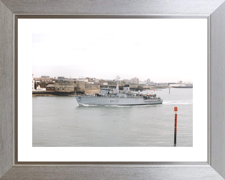 HMS Middleton M34 Hunt Class Mine Warfare Vessel March 1997 Portsmouth Photo Print - Posters, Prints, & Visual Artwork - by Hampshire Prints (image 6 of 9)