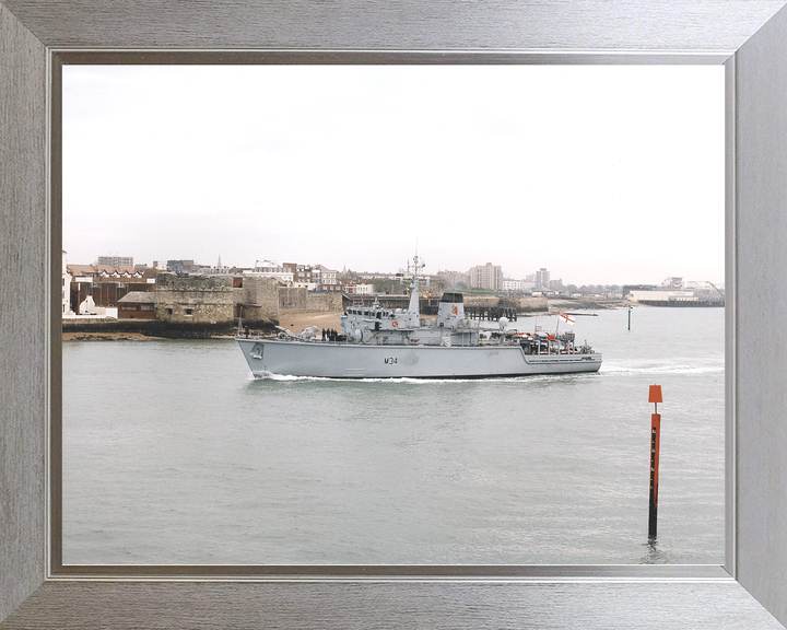 HMS Middleton M34 Hunt Class Mine Warfare Vessel March 1997 Portsmouth Photo Print - Posters, Prints, & Visual Artwork - by Hampshire Prints (image 7 of 9)