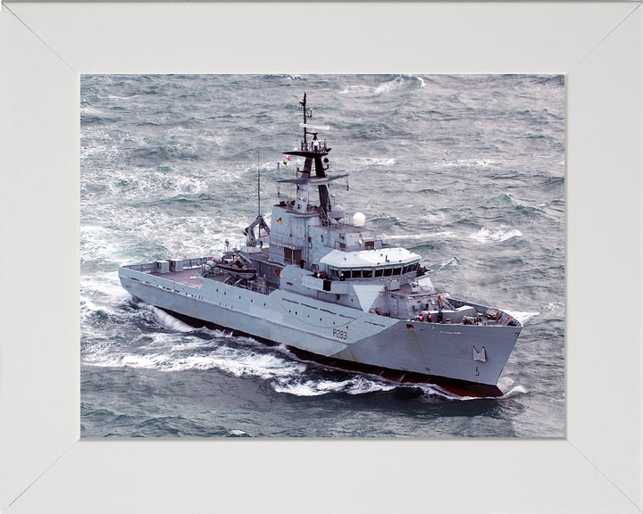 HMS Mersey P283 River Class Patrol Vessel October 2004 Photo Print - Posters, Prints, & Visual Artwork - by Hampshire Prints (image 5 of 9)