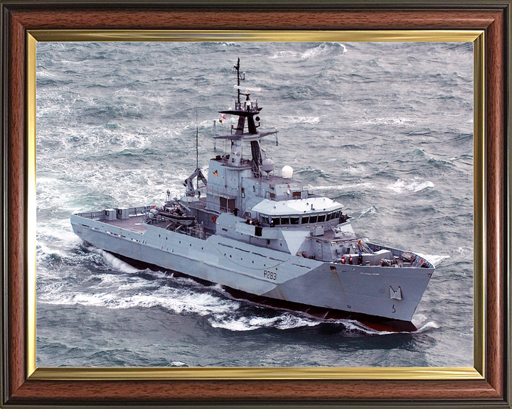 HMS Mersey P283 River Class Patrol Vessel October 2004 Photo Print - Posters, Prints, & Visual Artwork - by Hampshire Prints (image 9 of 9)