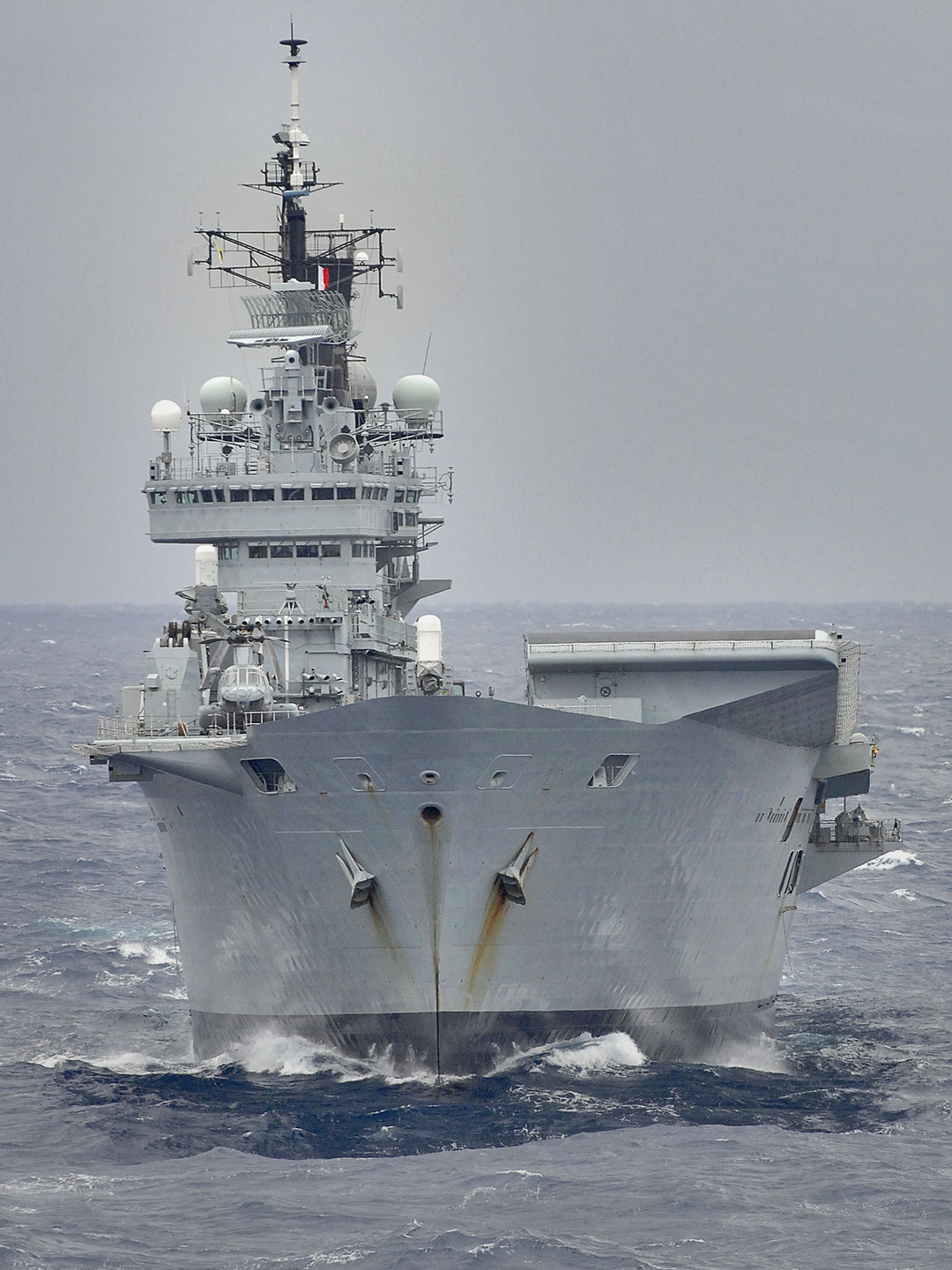 HMS Ark Royal (R07) Photo Print - USA 2008 - Royal Navy Invincible Class Aircraft Carrier Hampshire Prints 6 x 4 No Frame No