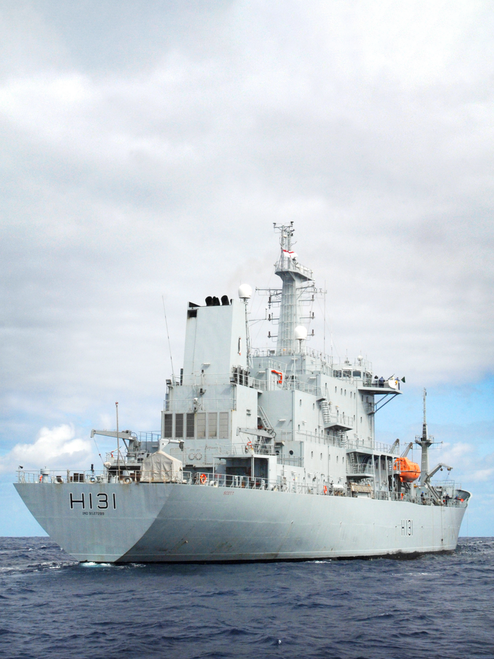 HMS Scott H131 Ocean Survey Vessel Warship May 2007 Photo Print - Posters, Prints, & Visual Artwork - by Hampshire Prints (image 1 of 9)