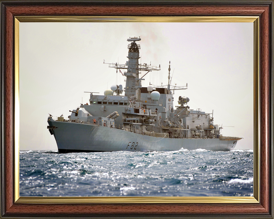 HMS Somerset F82 Type 23 Frigate June 2010 Photo Print - Posters, Prints, & Visual Artwork - by Hampshire Prints (image 9 of 9)
