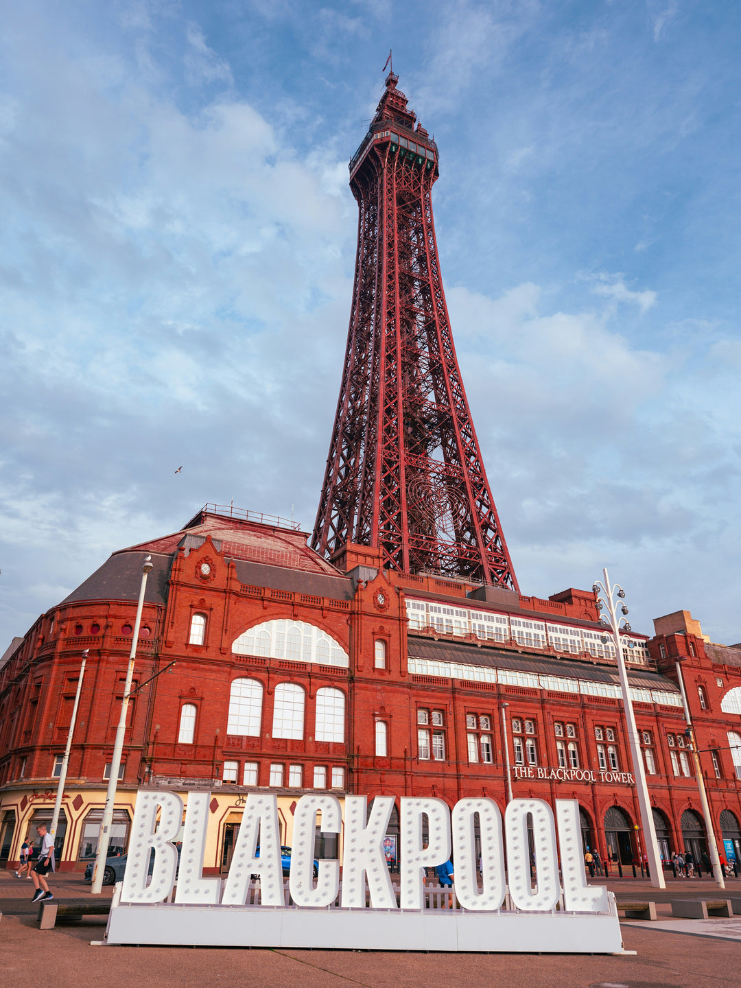 blackpool Tower and Blackpool sign Photo Print - Canvas - Framed Photo Print - Hampshire Prints