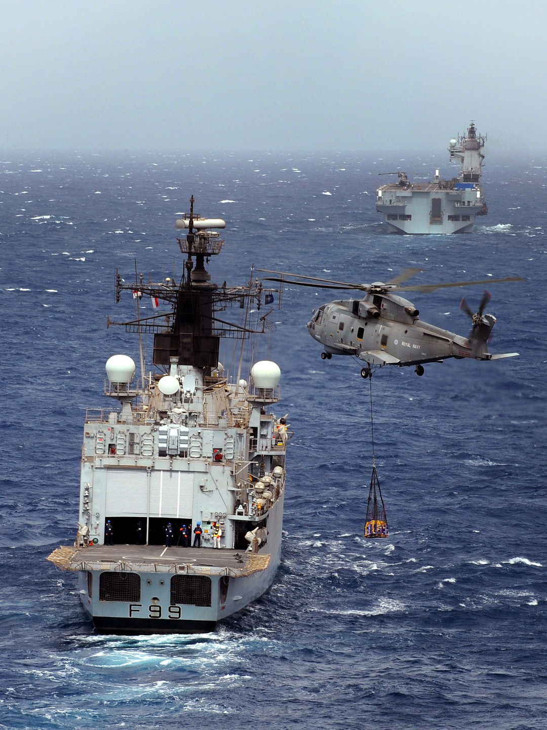 HMS Cornwall (F99) Photo Print - With Merlin 2009 - Royal Navy type 22 Frigate Hampshire Prints 6 x 4 No Frame No