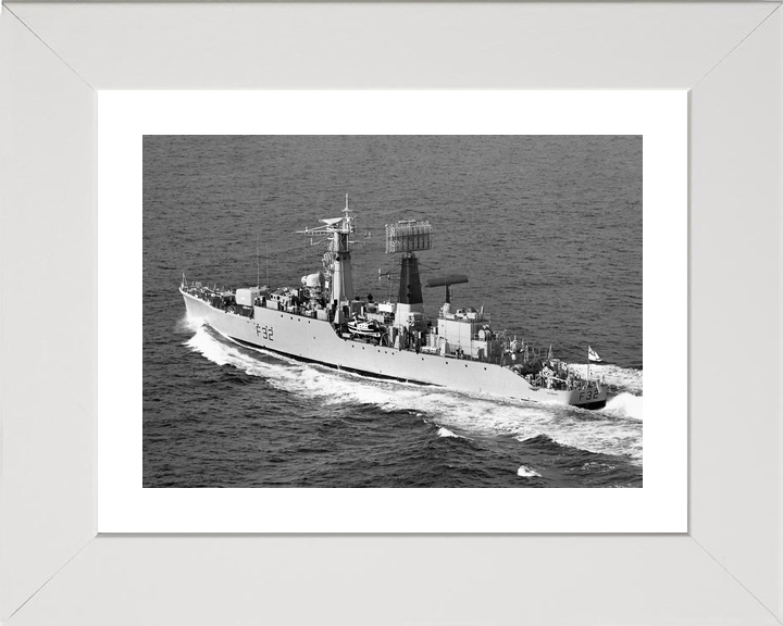 HMS Salisbury F32 Salisbury Class Frigate 1970 Port Side View Photo Print - Posters, Prints, & Visual Artwork - by Hampshire Prints (image 4 of 9)