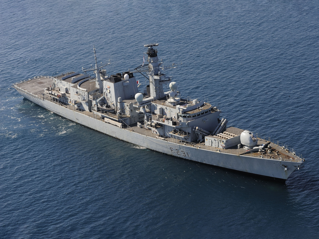 HMS Argyll (F231) Photo Print - Starboard View 2004 - Royal Navy Type 23 Frigate Hampshire Prints 6 x 4 No Frame No