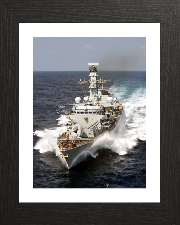HMS Portland F79 Type 23 Frigate December 2008 At Speed