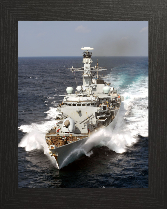 HMS Portland F79 Type 23 Frigate December 2008 At Speed