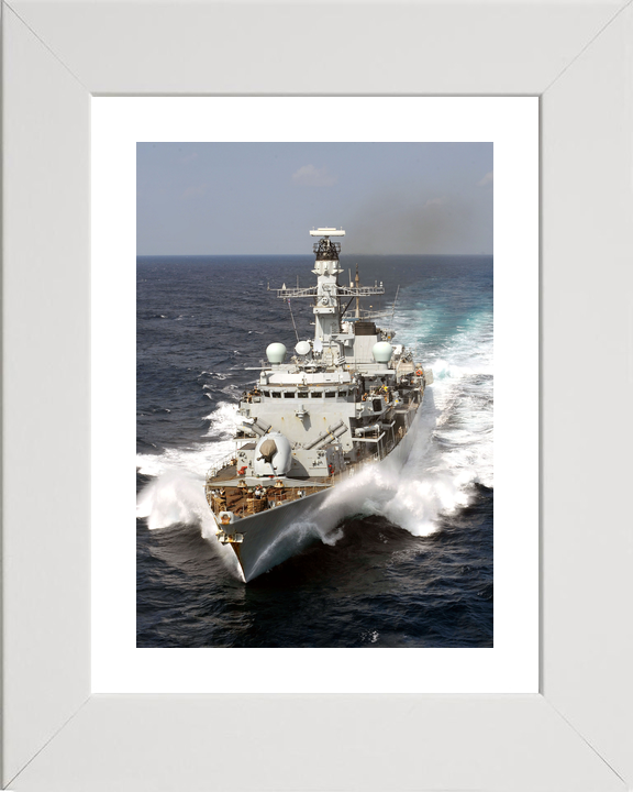 HMS Portland F79 Type 23 Frigate December 2008 At Speed