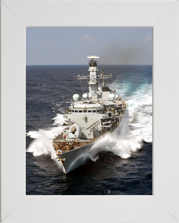 HMS Portland F79 Type 23 Frigate December 2008 At Speed