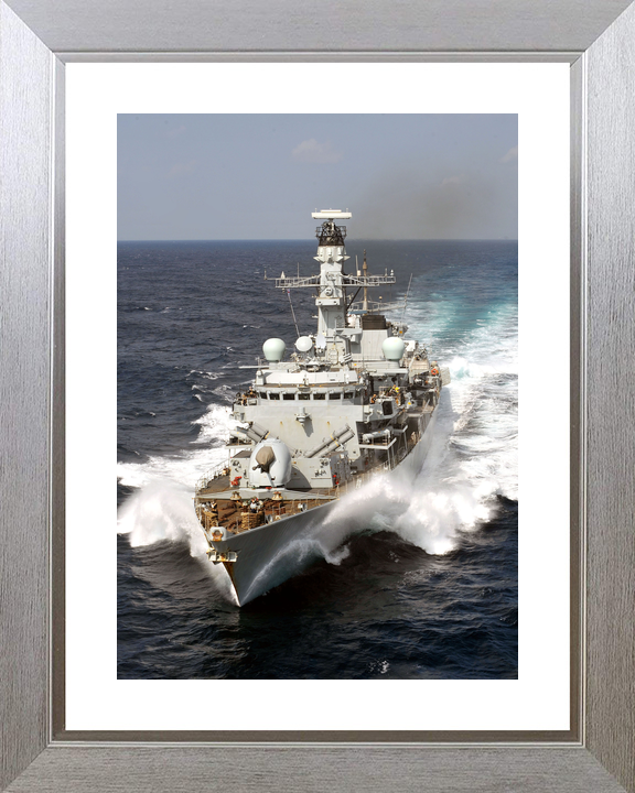 HMS Portland F79 Type 23 Frigate December 2008 At Speed
