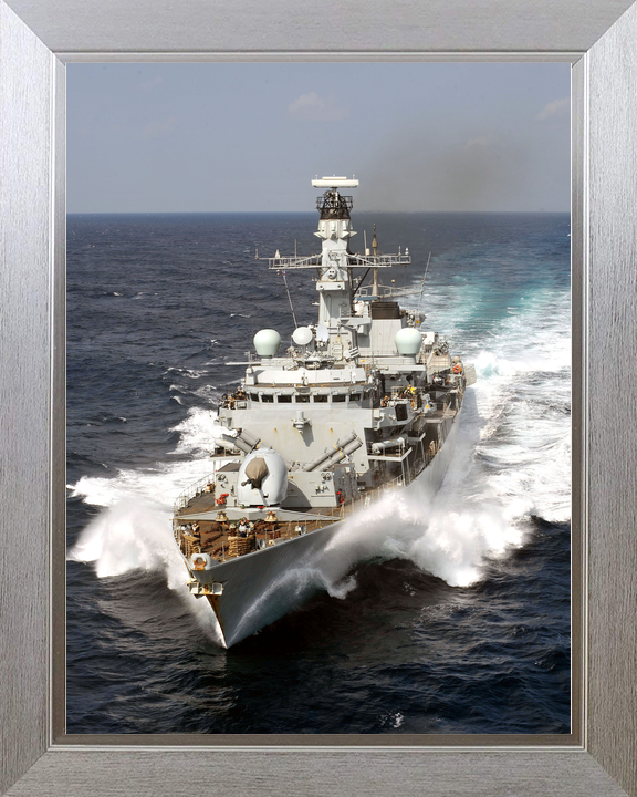 HMS Portland F79 Type 23 Frigate December 2008 At Speed