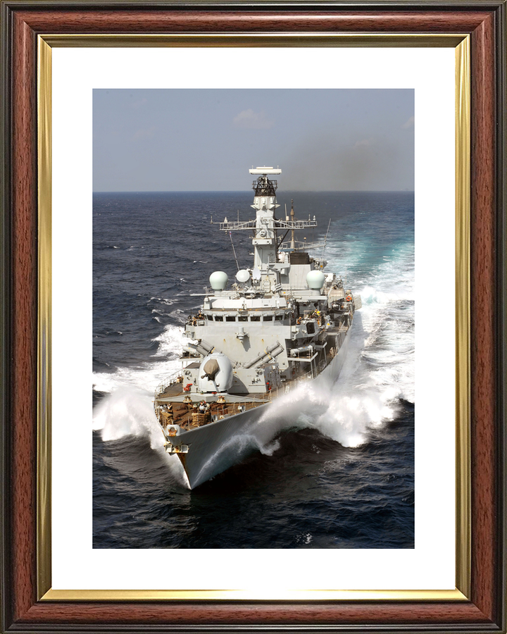 HMS Portland F79 Type 23 Frigate December 2008 At Speed