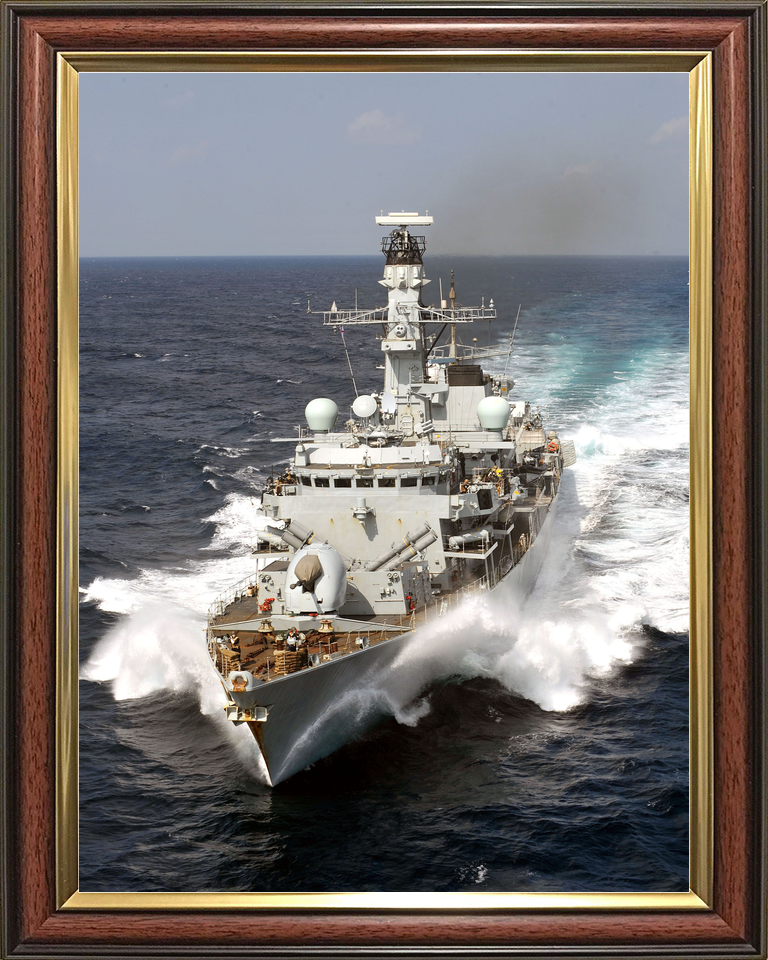 HMS Portland F79 Type 23 Frigate December 2008 At Speed