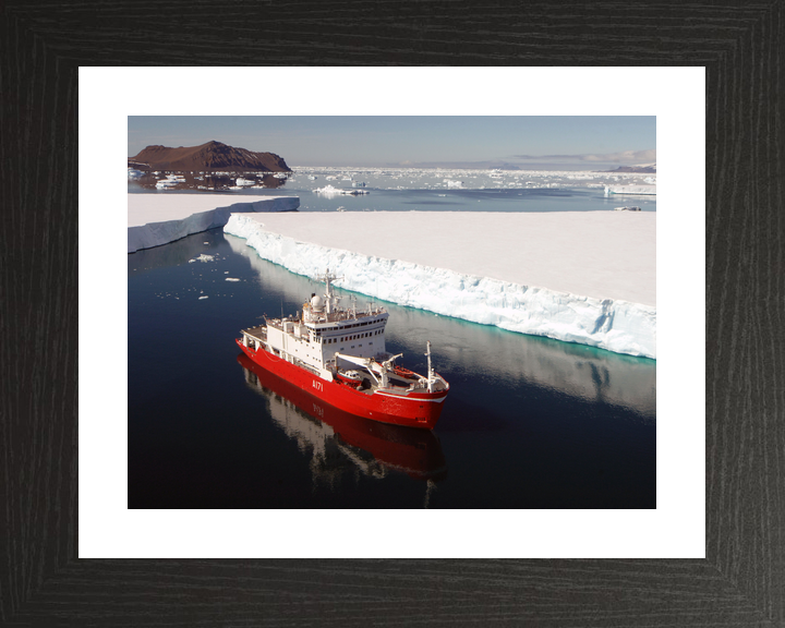 HMS Endurance (A171) Royal Navy Ice Breaker Patrol Ship Antarctic 2007 Photo Print Wall Art Decor - Posters, Prints, & Visual Artwork - by Hampshire Prints (image 2 of 9)