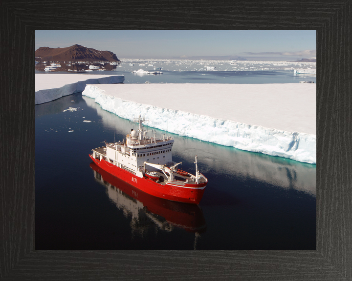 HMS Endurance (A171) Royal Navy Ice Breaker Patrol Ship Antarctic 2007 Photo Print Wall Art Decor - Posters, Prints, & Visual Artwork - by Hampshire Prints (image 3 of 9)