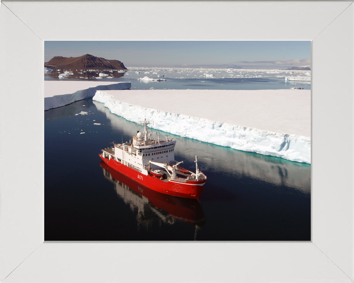 HMS Endurance (A171) Royal Navy Ice Breaker Patrol Ship Antarctic 2007 Photo Print Wall Art Decor - Posters, Prints, & Visual Artwork - by Hampshire Prints (image 5 of 9)