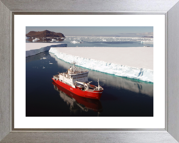 HMS Endurance (A171) Royal Navy Ice Breaker Patrol Ship Antarctic 2007 Photo Print Wall Art Decor - Posters, Prints, & Visual Artwork - by Hampshire Prints (image 6 of 9)