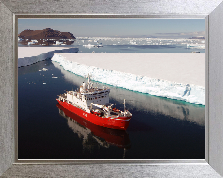 HMS Endurance (A171) Royal Navy Ice Breaker Patrol Ship Antarctic 2007 Photo Print Wall Art Decor - Posters, Prints, & Visual Artwork - by Hampshire Prints (image 7 of 9)