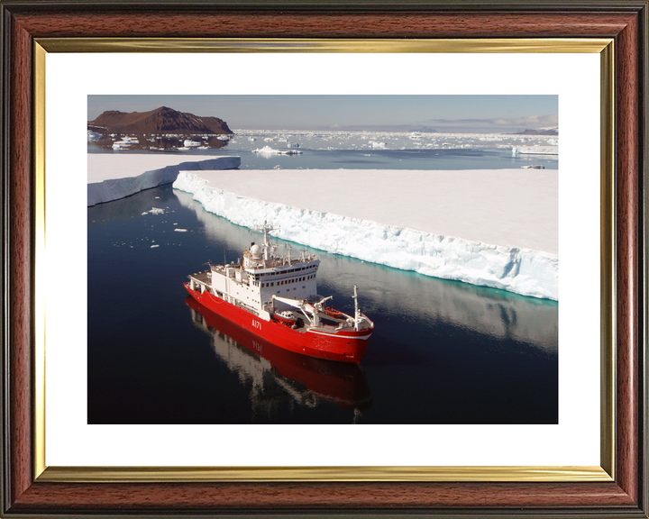 HMS Endurance (A171) Royal Navy Ice Breaker Patrol Ship Antarctic 2007 Photo Print Wall Art Decor - Posters, Prints, & Visual Artwork - by Hampshire Prints (image 8 of 9)