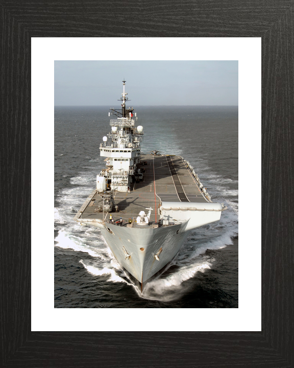HMS Illustrious (R06) Royal Navy Invincible Class Aircraft Carrier Joint Warrior 2008 Photo Print Wall Art Decor - Posters, Prints, & Visual Artwork - by Hampshire Prints (image 2 of 9)