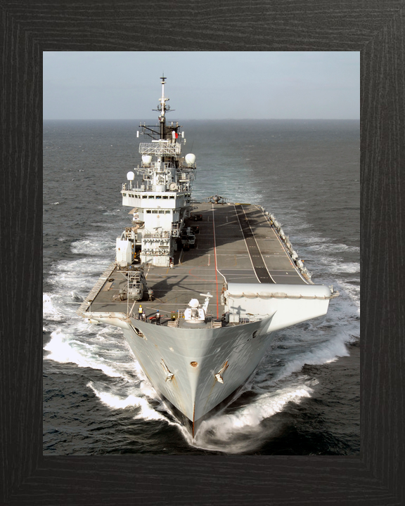 HMS Illustrious (R06) Royal Navy Invincible Class Aircraft Carrier Joint Warrior 2008 Photo Print Wall Art Decor - Posters, Prints, & Visual Artwork - by Hampshire Prints (image 3 of 9)