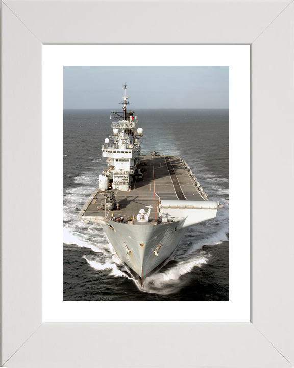 HMS Illustrious (R06) Royal Navy Invincible Class Aircraft Carrier Joint Warrior 2008 Photo Print Wall Art Decor - Posters, Prints, & Visual Artwork - by Hampshire Prints (image 4 of 9)