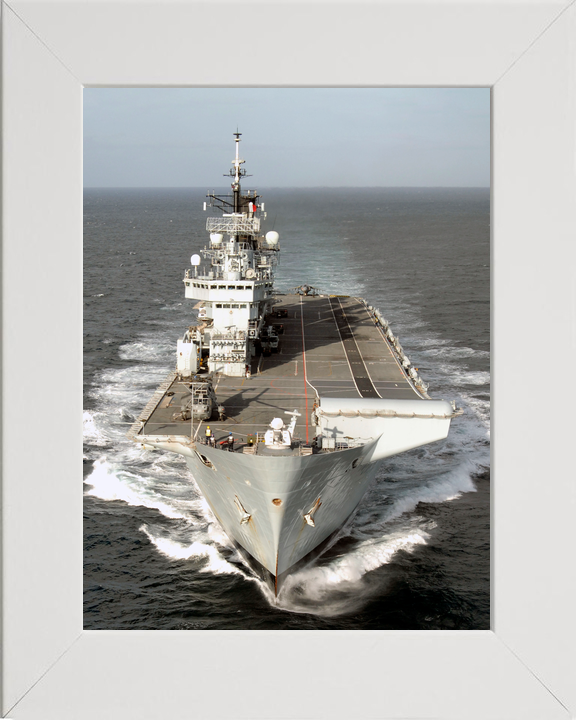 HMS Illustrious (R06) Royal Navy Invincible Class Aircraft Carrier Joint Warrior 2008 Photo Print Wall Art Decor - Posters, Prints, & Visual Artwork - by Hampshire Prints (image 5 of 9)